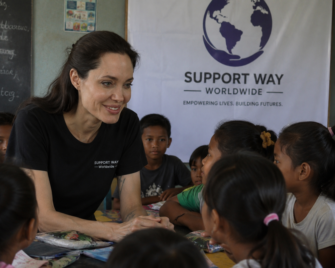Celebrity supporters of Support Way Worldwide